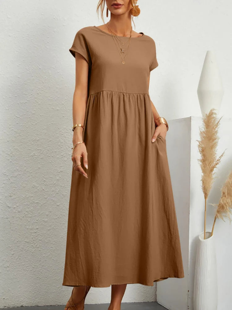 Melissa - Tummy-Covering Comfort Dress