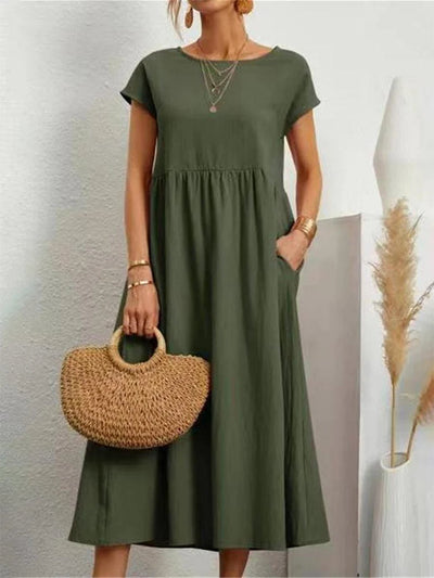 Melissa - Tummy-Covering Comfort Dress