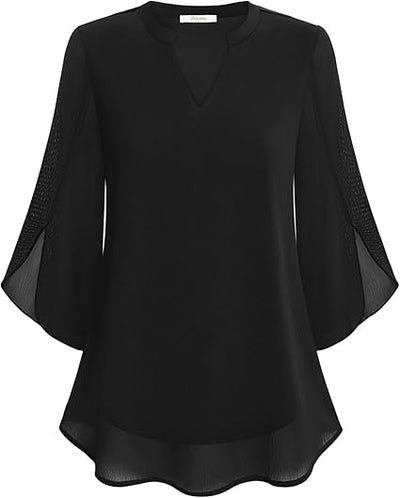 Fiona - Chic Layered Blouse