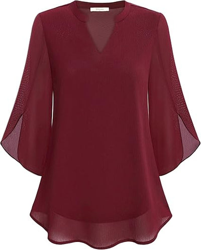 Fiona - Chic Layered Blouse