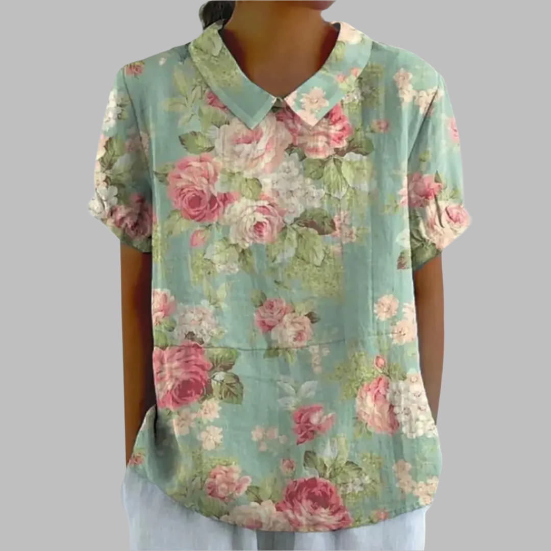 Darcy - Vintage Floral Blouse