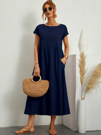 Melissa - Tummy-Covering Comfort Dress