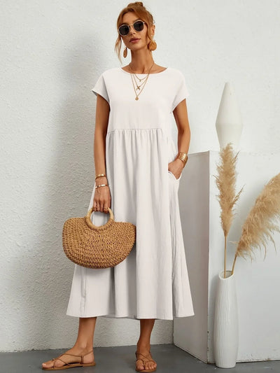 Melissa - Tummy-Covering Comfort Dress